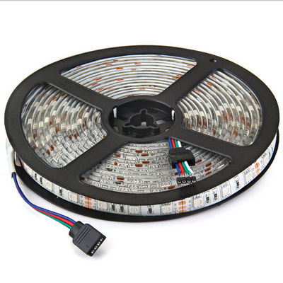 SMD 5050 LED RGB Strip Light IP67 Waterproof For Garden Bar Decoration