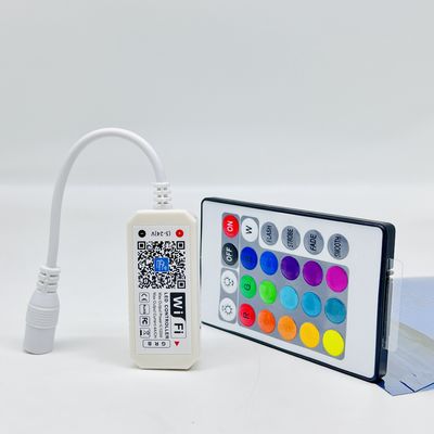 24 Keys LED Strip Smart Controller With Smartphone WiFi APP Remote Control