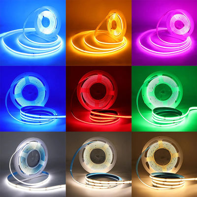 Dimmable COB LED Flexible Strip , COB Strip Light 12V 24V High Brightness