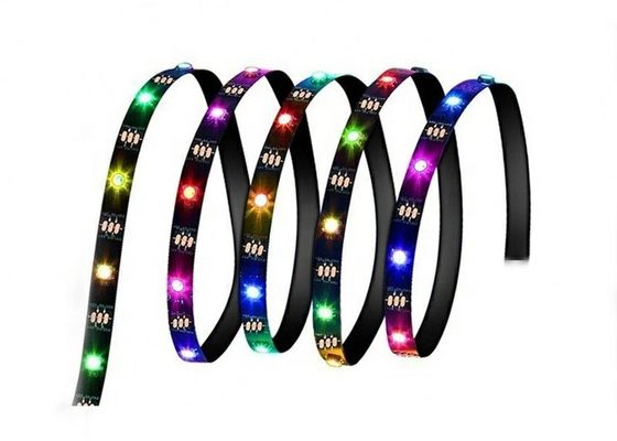 WS2812 IC LED Pixel Strip Light DC5V RGB Full Color Programmable