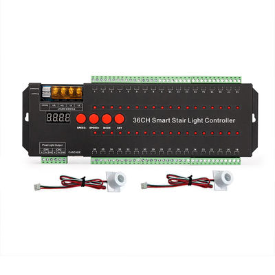 36 Channel Intelligent Pixel LED Stair Controller For LED Light