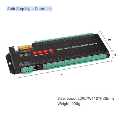 36 Channel Intelligent Pixel LED Stair Controller For LED Light