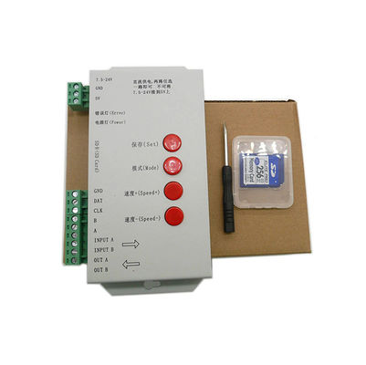 T1000S LED Pixel Controller Programmable For WS2812B WS2811 RGB LED Strip