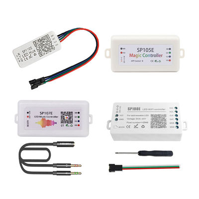 Bluetooth LED Strip Smart Controller , Pixel Light Controller SP110E SP108E