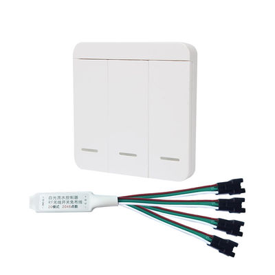 3 Key RF Remote LED Single Color Dimmer For White Flowing Light Strip