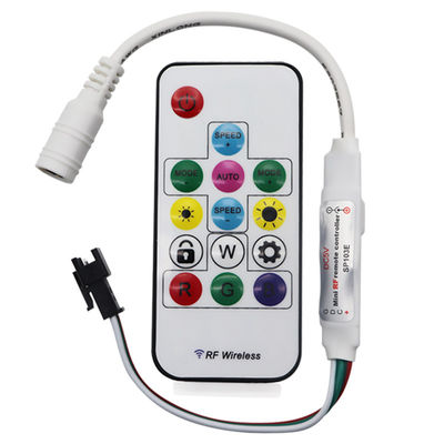 14 keys 3 pin LED Mini Controller , Sp002e Pixel Controller for LED light module