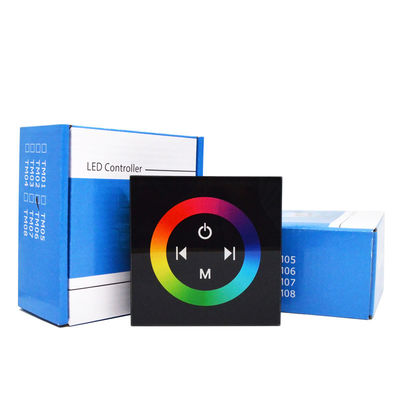 86 Type LED Strip Dimmer Controller With Full Touch Glass Panel