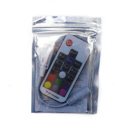 Mini LED RGB Controller RF 17 Key Wireless Remote Control For 5050 RGB LED Light Bar