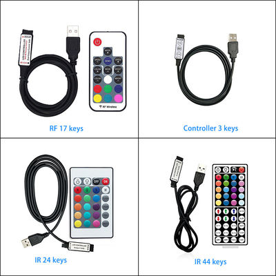 USB 5V LED Controller Mini Wireless Remote Control For LED RGB Color Bar 5050