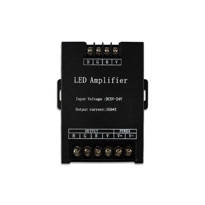 30A 720W LED Strip Repeater , LED RGB Amplifier For LED Strip Light