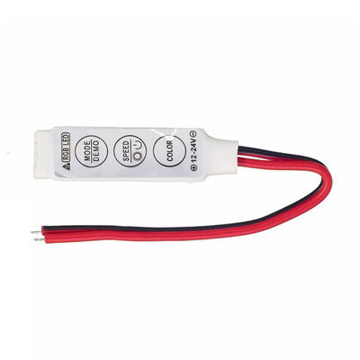 DC 24V LED Mini Controller 3 Key 3 Button Manual For 5050 Rgb Color Strip Light
