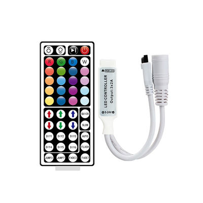 144W Mini 44 Keys IR Controller , Colorful RGB Light Strip Controller