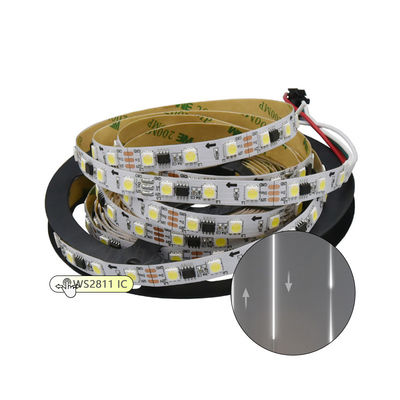 Ws2811 IC 5050 Warm White LED Strip , Flowing Single Colour LED Light OEM