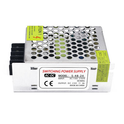 Aluminum Case Switch Power Supply 110V 220V AC To DC 24V 2A 48W