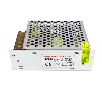 Wide Voltage Switch Power Supply AC 220V To DC 24v 3a 72w With Aluminium Case