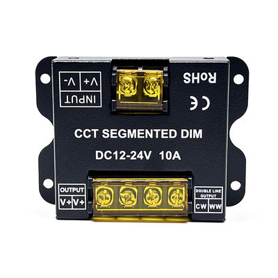 10A LED Controller Dimmer DC 12V 24V Dual Color Temperature Rf Full Touch