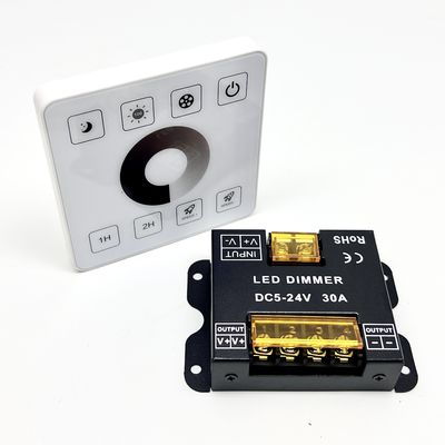 30A RF Single Color Remote Controller With Full Touch 86 Panel Type