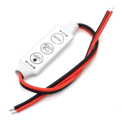 3 Key LED Mini Controller 5V 12V 24V For 5050 3528 Single Color LED Strip Light