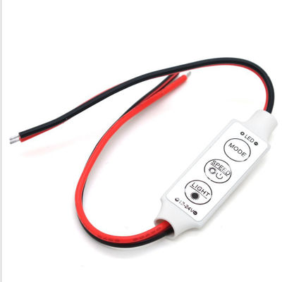 3 Key LED Mini Controller 5V 12V 24V For 5050 3528 Single Color LED Strip Light