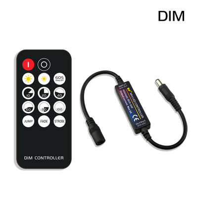 6A Wireless LED Mini Controller RF Remote Control For 5630 Single Color Strip Light