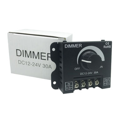 30A 12V LED Dimmer Switch Stepless Brightness Adjustment For LED Single Color