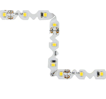DC 12V S Shape LED Strip Smd 2835 6W Waterproof Bendable For Advertising