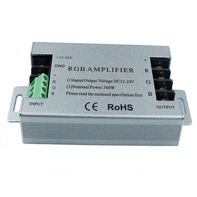 Aluminum Shell LED Signal Power Amplifier RGB Dimming 30A 150W 360W 720W