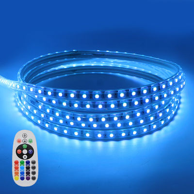 110V Remote Control Smart LED Rope Lights , Dimmable Smd LED Flexible Strips 5050