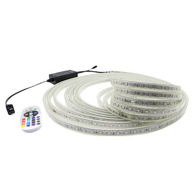 110V Remote Control Smart LED Rope Lights , Dimmable Smd LED Flexible Strips 5050