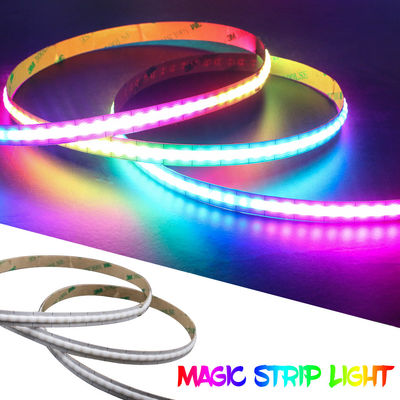 IP20 Multicolor LED COB Strip Light Flexible Soft 160LEDs/M For Home Decoration