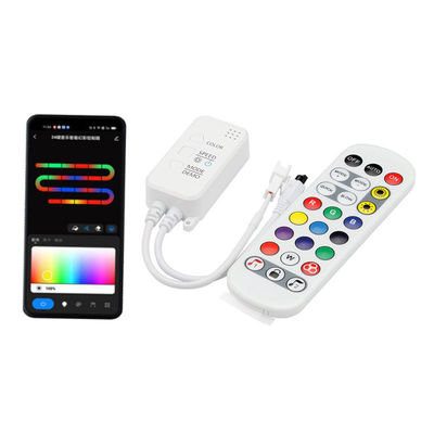 24V 720leds / Meter LED COB Strip Light Dream Color Soft With Remote Control