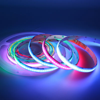 24V 720leds / Meter LED COB Strip Light Dream Color Soft With Remote Control