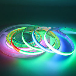 24V 720leds / Meter LED COB Strip Light Dream Color Soft With Remote Control
