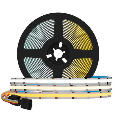 CCT Tunable White COB Flexible LED Strip High Density Flexible DC 24V