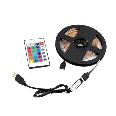 60leds / Meter Remote Control LED Strip Light For TV Backlight Bedroom Decortion