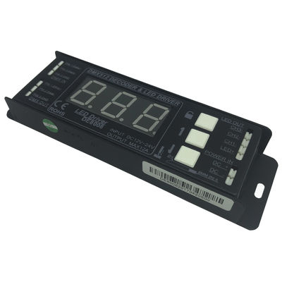 RGB 3 Channel LED DMX Decoder , DMX512 LED Controller 12V For LED Strip Light