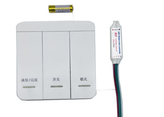 Mini Monochrome Streaming Controller Rf Wireless Remote Control 12v White Light Running Horse