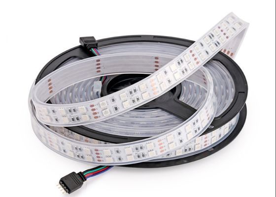 18mm Width Plastic LED RGB Strip Light 5 Meter