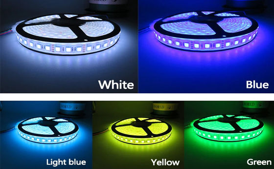 Outside Waterproof 12V LED RGB Strip Light Smd5050 Color Changing