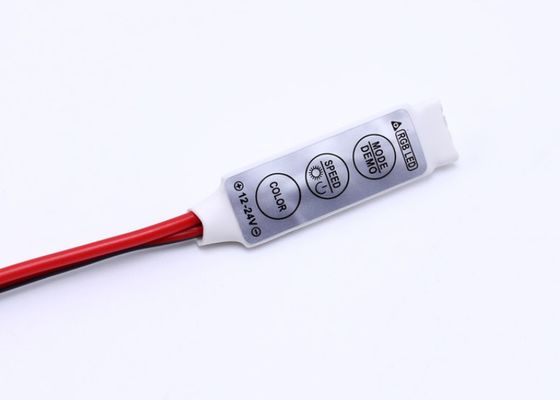 Mini Streaming LED Monochrome Controller RF Wireless Remote Control 12V White Light Running Horse