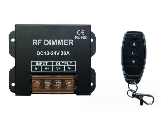 LED Monochrome Strip Brightness Adjuster Max Current 30A Strip Dimmer For Professional
