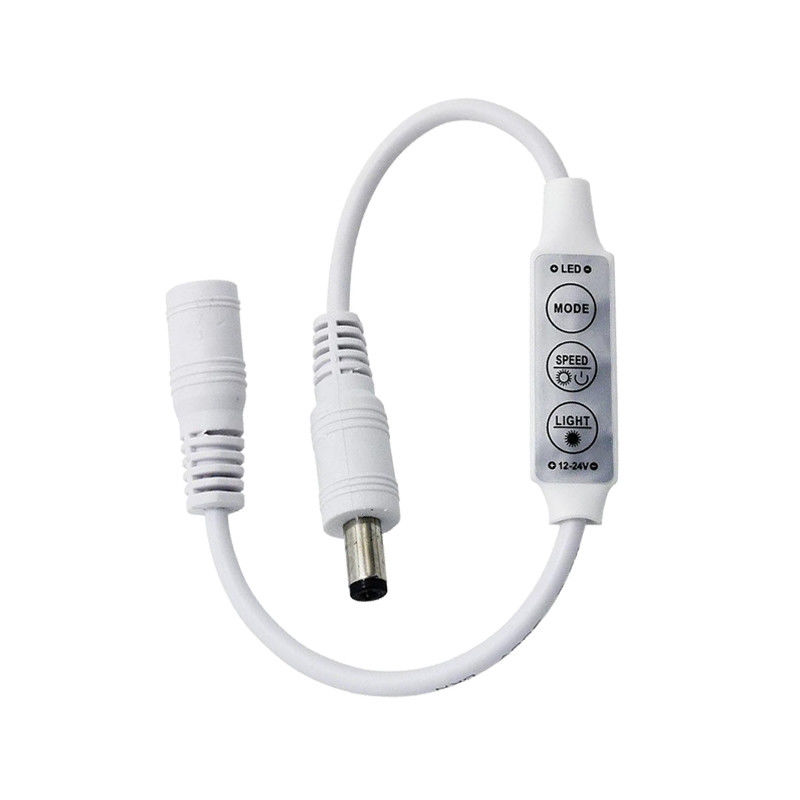 Monochrome Single Color LED Strip Controller Dimmer 3 Button Manual Type