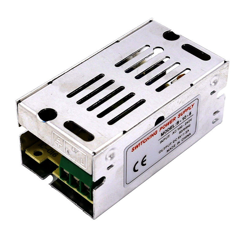 Mini Indoor Switch Power Supply AC100V 240V To DC 5V 10W 2A For Urban Lighting
