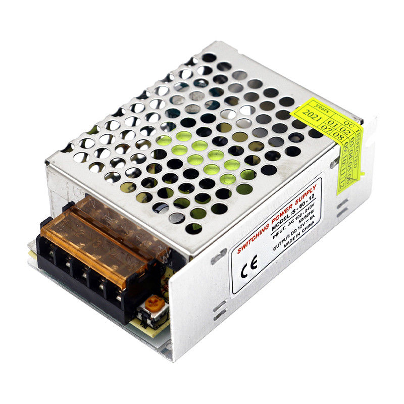 60W 5A Indoor Cabinet Switch Power Supply For LED Lighting Electronic Constant Voltage