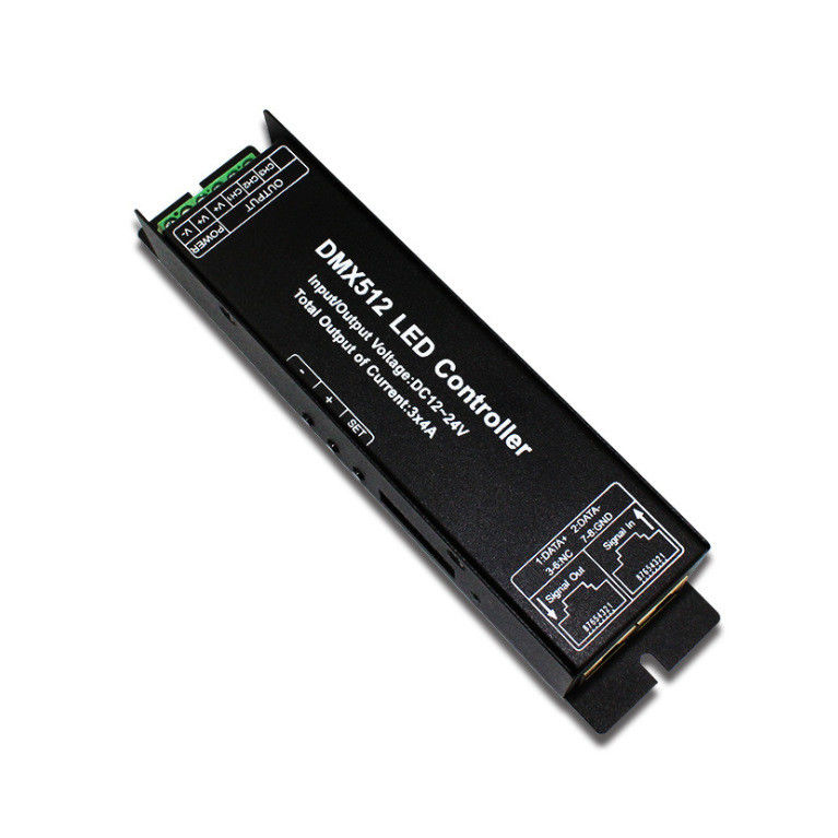 Manual Switch Type LED DMX Decoder Constant Voltage PWM Signal