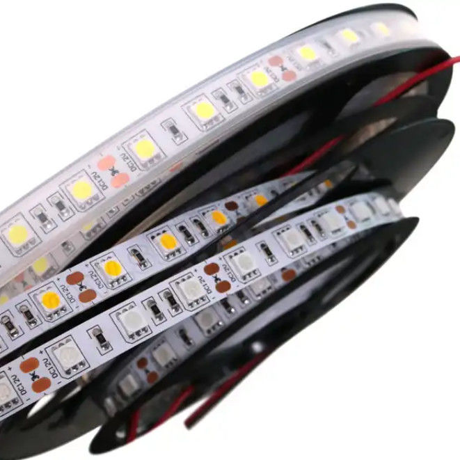 SMD 5050 Single Color LED Strip Light 12V Safe Voltage Low Energy Consumption