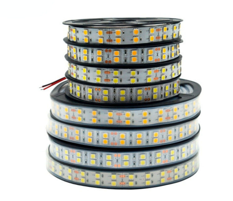 Energy Efficient CRI80 Led Strip Single Color Dimmable Low Voltage 2835 5050