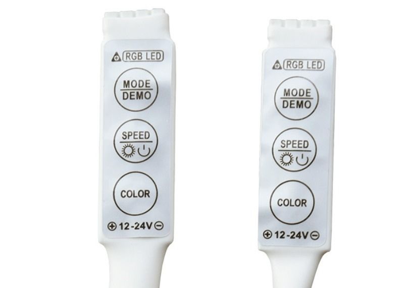 DC 5-24V LED Mini Controller 3 Channels For RGB LED Strip Lights
