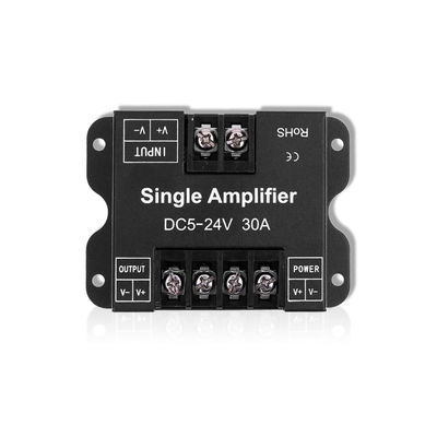 30A Iron Case LED Strip Amplifier Single Color Dimming For Monochrome Light Strip